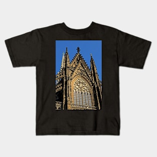 Köln Dom Windows Kids T-Shirt